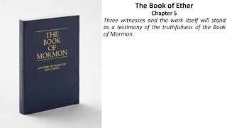 The Book of Mormon - The Book of Ether - Chapter 5