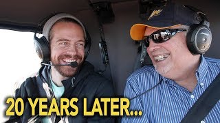 Son Surprises Father With HELICOPTER!