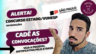 Concurso do Estado SP de professores PEB 2: Cadê as convocações?