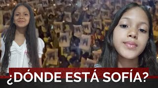 ¿Donde está Sofía? Niña desaparecida en candelaria valle.