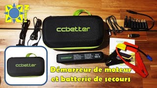 Démarreur de moteur d’urgence et batterie de secours