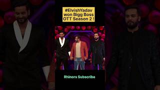 #ElvishYadav won Bigg Boss OTT Season 2 ! #shorts #viral #video @TheSocialFactory  #rhinors