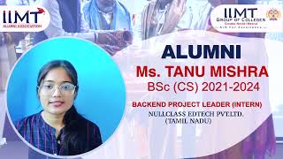 Alumni Success Story | Ms. Tanu Mishra | IIMT Group of Colleges , Greater Noida