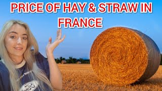 SELLING HAY & STRAW IN RURAL FRANCE