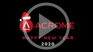 Acrome Celebrates the New Year