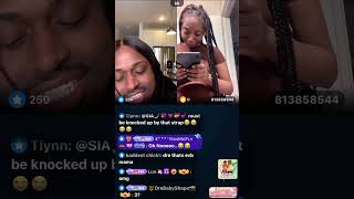 Phone call ! #21badbihh pretending to call her girlfriend #drebaby #21badbihh #reels #video