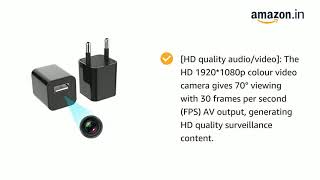 1080p HD Hidden Camera | Maximum 128GB SD Support | Loop/Motion Triggered Recording Option