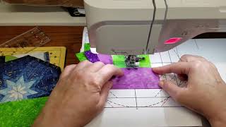 How To Sew a Trivet Part 1 of 2 | Paper Pieced Prairie Point | Sewing Tutorial