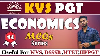 KVS PGT Economics MCQs | Part-04 | by Hardev Thakur