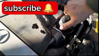 Mercedes-Benz w208 clk 430 amg oil filter change and test