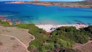 Spiaggia La Funtanedda (Isola Rossa - Trinità d'Agultu e Vignola) Sardinia drone