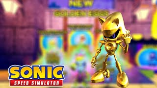 *LIVE* Looking for Gold Android Shadow and Gold Metal Sonic - Sonic Speed Simulator