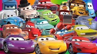 Looking For Disney Cars Lightning McQueen, Wrong Head Disney Cars, Doc Hudson, Luigi, Brick Yardley