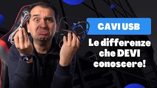 Cavi USB e USB C sono tutti uguali?? - Ecco le differenze che DEVI  CONOSCERE ASSOLUTAMENTE!