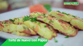 Torta de huevo con papas, sorprende a todos con el mejor sabor. 😉