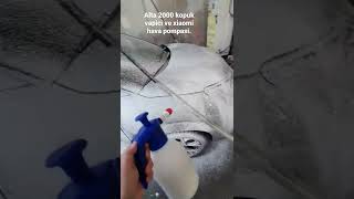 Alta 2000 foam sprayer & xiaomi portatif şarjlı hava pompasi.