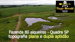 Fazenda 80 Alqueires a Venda em Quadra-SP