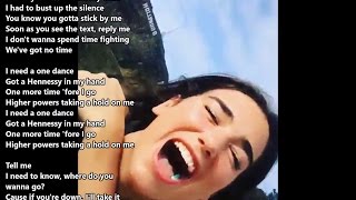 DUA LIPA covers Drake´s 'One Dance' - Live audio with lyrics