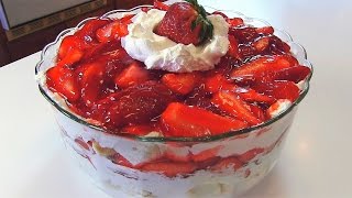 Betty's Strawberries and Cream Trifle