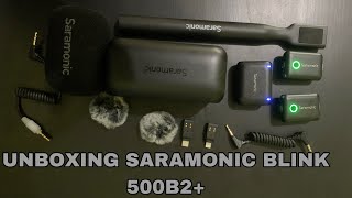 Unboxing Saramonic Blink 500 B2+ For Podcast