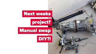 Next weeks project? Manual swap IS300 DIY VIDEO!!