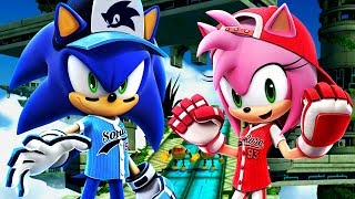 Sonic Forces Speed Battle - SLUGGER SONIC AND ALL STAR AMY (HD Widescreen)