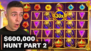 $600000 BONUS HUNT OPENING - Part 2 🎰 79 Slot Bonuses - Extra Juicy & Court of Hearts