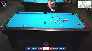 David Anderson vs Mike Davis Jr - 8 Ball Tournament - Third Round - 7/13/24