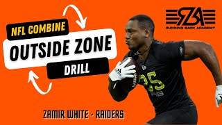 RBA - Outside Zone Drill - NFL Combine Drills