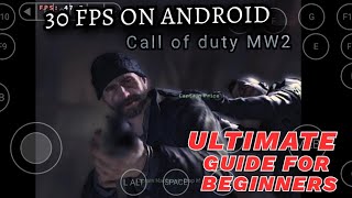 Play PC games on android full tutorial | Call of duty MW2 2009 on winlator emulator for Android