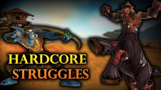 Struggling through Hardcore Classic