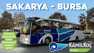 #303 İZNİK YOLUNDAN BURSA / KÂMİL KOÇ & FLIXBUS / SAKARYA - BURSA OTOBÜS YOLCULUĞU