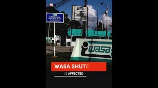 WASA's Caroni Water Treatment Plant shutdown will leave 500,000 without water starting Thursday, Aug