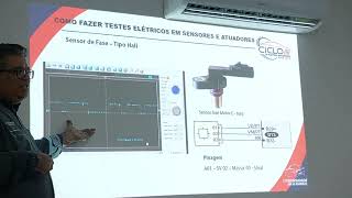 Teste sensor de fase tipo hall