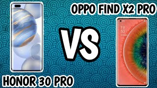 honor 30 PRO vs oppo FIND X2 PRO