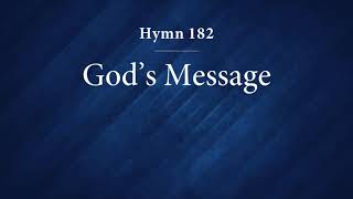 182 God's Message