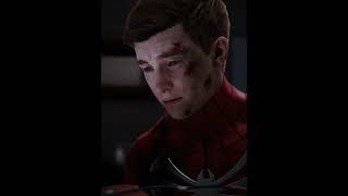 " With great power comes great responsibility." || #sad #spiderman #peterparker #insomniac #edit