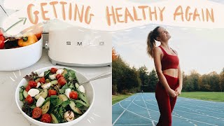 FINALLY getting back into my healthy workout routine + *adorable* fitness haul