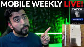 #MobileWeekly Live Ep 461 - Galaxy S25 Ultra Design, Galaxy Z Fold Special Edition Date & More