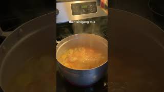 Sinigang na Hipon/ Shrimp Soup #trendingvideo #viralvideo #youtubefood #shortsvideo #shortsyoutube