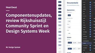 Componentenupdates, review Rijkshuisstijl Community Sprint en Design Systems Week