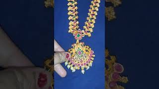 Meesho temple jewellery set