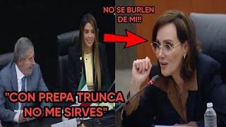 NO SE LA CREÍA! PRESIDENTA DE COMISIÓN SE LE LANZA CON TODO A LILLY TELLEZ POR NO SABER DISTINGUIR