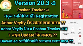 পোষণ এ নতুন বেনিফিসারীর আঁধার Verify কি করে করা যাবে ? এবং unverify বেনিফিসার কোথায় দেখা যাবে ?