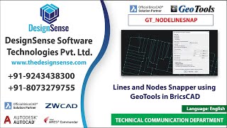 Drawing Cleanup Tool in BricsCAD - GT_NODELINESNAP command: GeoTools