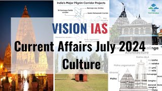 July 2024 | Vision IAS Current Affairs|  (Culture)