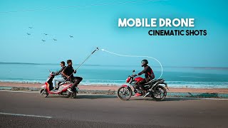 I Captured Drone Cinematic Shots of Bike using Smartphone Camera - Balaram Photography