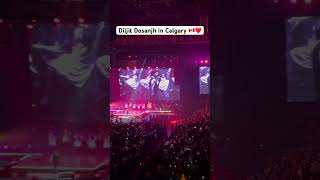 Diljit Dosanjh in Calgary #shorts #canada #canadalife #diljitdosanjh