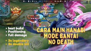 CARA MAIN HANABI MODE BANTAI TANPA MATI | MLBB | MARKSMAN TERKUAT DI GALAXY | #mlbbcreatorcamp