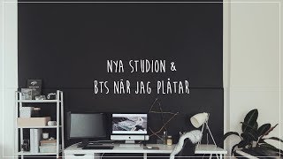 Nya studion & häng med när jag plåtar bokomslag! | Vlog